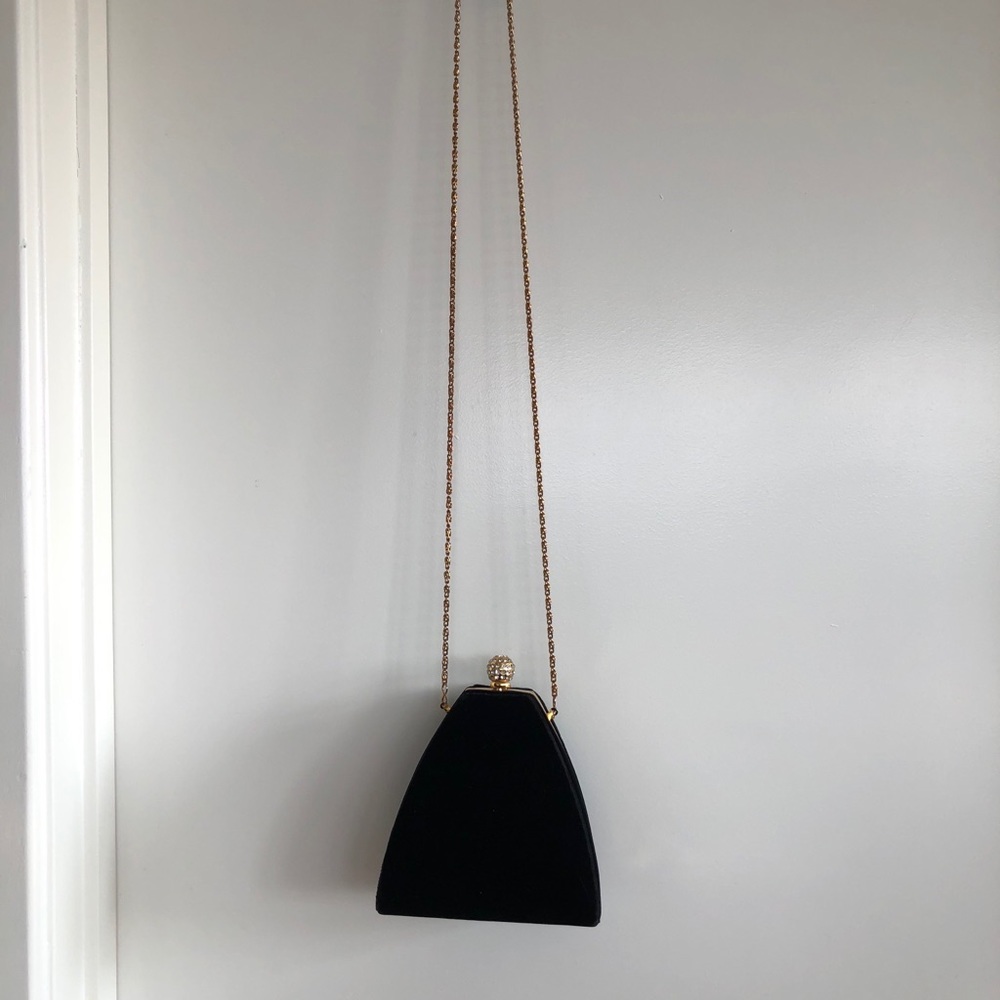 Gorgeous velvet crossbody bag/wallet